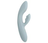 Svakom Chika - vibromasseur rabbit point G et clitoris - silicone gris