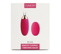 SVAKOM - Elva Œuf Vibrant avec Télécommande - Rose