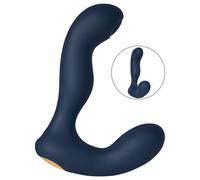 Svakom Iker Neo - vibromasseur anal interactif pulsant - silicone bleu
