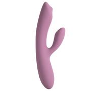 Svakom Trysta Neo - vibromasseur rabbit à billes rotatives - silicone rose