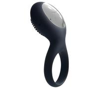 Svakom Tyler - anneau pénien vibrant rechargeable étanche - noir