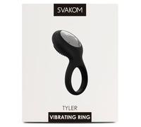 Svakom – Anneau vibrant Tyler – rechargeable, étanche – Noir