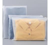 Svaldo Pochette Voyage, 50 Pièces 35 * 25cm Sac Rangement Voyage, Sac Vetement Dépoli, Sachet Plastique Zip pour les Voyages, la Maison, l'École (avec Trous de Ventilation)