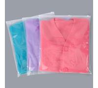 Svaldo Sac Rangement Vetement, 50 Pièces 35 * 40cm Sachet Zip Transparent, Pochettes Plastique pour les Voyages, la Maison, l'École, Organiseurs de Bagage (avec Trous de Ventilation)