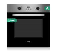 Svan Four multifonction avec ventilateur inox SHM8700DPX Capacité 70 litres 3000 W 8 programmes Intérieur émaillé Nettoyage facile Affichage LED Manuel Efficacité énergétique