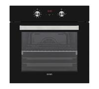 Svan Four Multifonction Verre noir SHM10700DCN. Capacité 69 Litres, 3100 W, Gril, 10 Programmes, Intérieur Émaillé, Minuterie, Nettoyage Facile, Classe Énergétique A