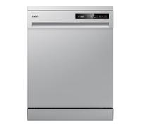 Svan Lave-vaisselle 60cm Inox, Pose Libre, SJ13601EDX. 14 Couverts, 2 Paniers, 6 Programmes, Commande Tactile, Fonction Stop&Go, Classe Énergétique E
