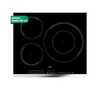 Svan Plaque à induction en verre noir SI3601SB32. Puissance max. 7 400 W, zones de cuisson, niveaux de cuisson, contrôle curseur tactile, fonction turbo, verrouillage et arrêt automatique de sécurité