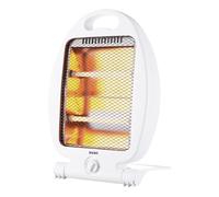 Svan Radiateur électrique, Chauffage Halogène, 2 Niveaux de Puissance, 800 W. SCEH0800V. Blanc, Élément Halogène, Capteur Antibasculement, Support, 8 m2