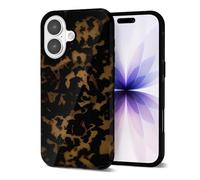Svanove Coque de protection pour iPhone 17 - Motif tortue mignonne pour femmes - Luxueuse et tendance - Motif rétro - Imprimé animal - Esthétique Y2k - Coque rigide fine en plastique
