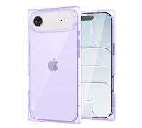 Svanove Coque transparente pour iPhone 17 Air Clear - Bord rectangulaire - Esthétique tendance - Designer Y2k - Coque de téléphone unique transparente pour femme - Fine et fine en caoutchouc de