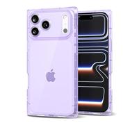Svanove Coque transparente pour iPhone 17 Pro Max - Bord rectangulaire - Esthétique tendance - Designer Y2k - Coque de téléphone unique transparente pour femme - Fine et fine en caoutchouc de silicone