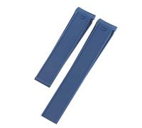 Svapo Bracelet de montre en caoutchouc adapté aux accessoires de montre de remplacement de la série Tag H Euer Diver AQUARACER, 22mm, 20.5mm, 21.5mm(Blue strap only,20.5mm)