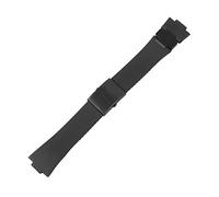 Svapo Bracelet de montre en Silicone, pour Ulysse-Nardin MARINE, étanche, en caoutchouc, 25x12mm, pour hommes(Black black set)