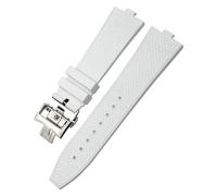 Svapo Convex Type Fluoros Caoutchouc Bracelets de Montre 24x7mm Fit Pour Vacheron Constantin Outre-mer Dispositif à changement rapide Bleu Noir Orange Bande
