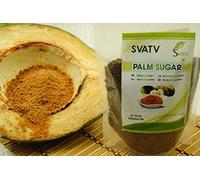 SVATV Brown Palm Sugar Powder | Natural Sweetener Powder | Gluten Free - Sweeteners | Alternative to Refined Sugar | No Added Preservatives | No Artificial Flavors - 227g