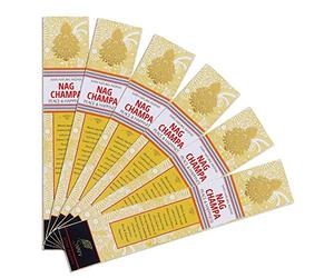 SVATV Herbal & Ancient Method Nagchampa Bâton d'encens avec Lot de 6 encens pour la méditation, Le Yoga, Le Spirituel, Le Nettoyage énergétique de l'aromathérapie - 15 g x 6 | 90g