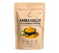 Svatv Wild Turmeric Powder 227gm | Amba Haldi | Kasturi Manjal | Aromatic Turmeric Powder for External Use | Suitable for Face Packs & DIY Beauty Applications