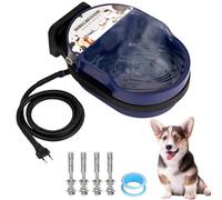 Svauoumu Abreuvoir Chauffant pour Chevaux, Chauffé Électriquement, Automatique avec Flotteur, 220 Volt, Antigel pour Chèvres, Bovins, Chiens et Volaille