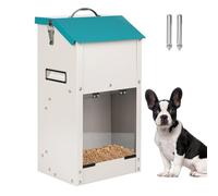 Svauoumu Distributeur Automatique de Nourriture pour Chiens Capacité 7 kg, Peut protéger la Nourriture de l'humidité, Conception Anti-rongeurs, Convient aux Petits Animaux domestiques, Chats, Chiots