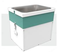Svauoumu Grande gamelle surélevée 2 en 1 pour chien - Support de gamelle surélevé en acier inoxydable pour grandes races - Récipient de nourriture pour chien - Réglable en hauteur pour une utilisation