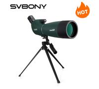 SVBONY 25-75x70 Télescope d'observation puissant zoom monoculaire FMC BAK4 étanche pour l'observation des oiseaux, tir à la cible, équipement de camping avec trépied 20-60X60