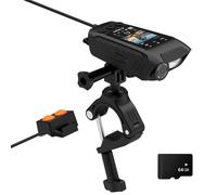 SVBONY ACT30 Caméra d'action 4K 30 FPS, WiFi, GPS Intégré, Stabilisation d'image EIS, 2500 mAh, pour Le Cyclisme(Without Card)