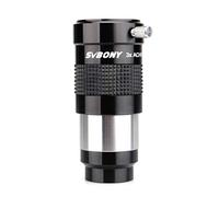 Svbony Barlow Lentille, 3X Barlow 1,25 Pouces Lentille de Télescope en Métal Compact Entièrement Multicouche Double Grossissement Accessoires Astronomiques pour l'Observation Planétaire de la Lune