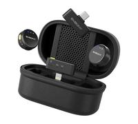 SVBONY Microphone Cravate sans Fil, 2 Émetteurs et 2 RéCepteurs, Compatible avec 4 ScéNarios, RéDuction du Bruit, 48 Khz/16 Bits, 25 ms, 20 M, pour Vlogs VidéO, Interviews