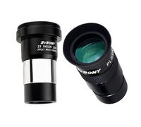 SVBONY Oculaire de télescope Plossl 40 degrés 40 mm et 2 lentilles de Barlow, lentille de Barlow de 3,2 cm, film vert à large bande multicouche, accessoires de télescope avec filetage M42 pour
