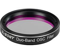 Svbony SV220 Astro Dual filtre à bande étroite, 1.25" 7nm H-Alpha filtre OIII, Convient pour les caméras CMOS couleur, Filtre de télescope pour l'astrophotographie du ciel profond