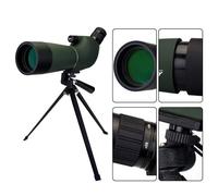 Svbony SV28 Longue Vue 20-60x60 Bak4 Prisme Imperméable Telescope Monoculaire Champ de Vision 40-20m/1000m Tir Sportif avec Trépied