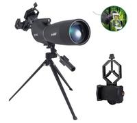 Svbony SV28 Longue-Vue, 25-75x70mm, Trépied, HD BAK4 Prisme FMC Lens avec Adaptateur pour Tir à l'arc, Observation des Oiseaux,