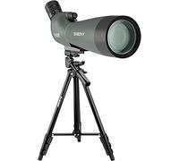 Svbony SV28 - Lunette d'observation 20-60 x 80 pour tir sur cible, HD FMC, longue-portée avec adaptateur de téléphone et trépied, pour observation des oiseaux, observation de la faune