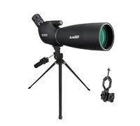 SVBONY SV28 Lunettes d'observation avec trépied, 25-75 x 70 portée Haute Puissance, pour Observation des Oiseaux, HD, étanchéité IP65, Angle, avec Sac de Transport, Adaptateur de téléphone pour la