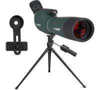 Svbony SV28 PLUS Longue-Vue avec Trépied, 20-60x60mm BAK4 FMC Imperméable et Antibuée, pour Observation des Oiseaux, Tir à l'arc