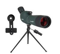 Svbony SV28PLUS, Longue Vue 20-60x60 BAK4 FMC | Observation Oiseaux Tir Astronomie, Zoom 20-60x, Prisme BAK4 FMC Étanche, Adaptateur Téléphone et Trépied Stable
