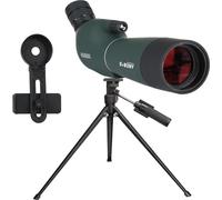 Svbony SV28PLUS longue-vue avec trépied, 20-60x60mm BAK4 FMC objectif, étanche anti-buée, avec adaptateur de téléphone portable, pour l'observation des oiseaux, tir à la cible, tir à l'arc