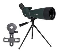 Svbony SV28PLUS Longue-Vue avec Trepied Adaptateur Smartphone, 20-60x80mm A5 Claret Red FMC BAK4 IP65 étanche, Lunette