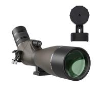 Svbony SV29 25-75x80 mm Longue Vue avec Queue d'aronde, Prisme de Porro FMC, Compatible avec Adaptateur Smartphone pour Le Tir sur Cible, l'Observation des Oiseaux Et Les Observations Quotidiennes