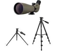 Svbony SV401 20-60x80 Longue Vue avec Double Trépied, FMC Optique Imperméable Incliné, pour L'Observation des Oiseaux, Tir à l'arc