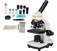 Svbony SV601 Microscopes monoculaires, connexion de microscope d'étudiant, 40X-1600X Dual Illumination Dual Power Microscope monoculaire mécanique de scène pour les étudiants Science Class Biology Ent
