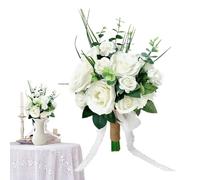 SVCEQZE Bouquet de mariage pour bouquet de jeunes filles artificielles - Décoration de table réaliste pour renouvellement de croupe - Fiançailles - Fête d'automne - Réception | Église des jeunes