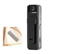 SVCEQZE Caméra Corporelle sans Fil | Caméra Portable 1080P,Caméscope Vision sans Fil pour Vlog Sécurité Sport Intérieur Extérieur Voyage