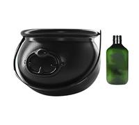 SVCEQZE Chaudron de sorcière, décoration vintage avec facteur effrayant - Décoration d'extérieur pour maison, bureau, fête, intérieur, extérieur, table, sorcières, fête