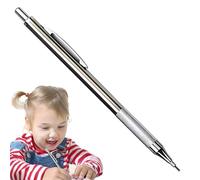 SVCEQZE Crayon Mécanique en Métal | Mine Automatique à Mécanisme Mobile,Stylo en Acier Inoxydable Fournitures Scolaires pour Prise de Notes Dessin Étudiants Enseignants Bureau Travail du Bois