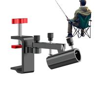 SVCEQZE Fixation Parapluie pour Chaise | Support Rotatif pour Fauteuil de Pêche | Accessoires de Support Métallique pour Jardin Terrasse Plage Voyage Sports et Loisirs Extérieurs