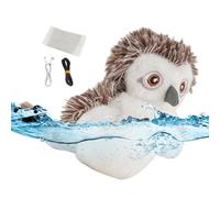 SVCEQZE Jouet pour Chat Oiseau à Battements d'ailes - Oiseau Rechargeable avec À Chat Et 3 Modes Battement | Compagnon d'Intérieur Criaillant en Peluche - pour Jeu de Chasse et Exercice