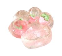 SVCEQZE Jouet Squishy Patte De Chat, 7x6.5 Cm Jouet À Presser en Forme De Patte De Chat, Jouet Anti Stress Enfant Patte De Chat, Ouet À Presser Drôle en Forme De Patte De Chat À Paillettes