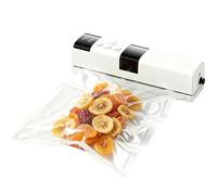 SVCEQZE Mini scelleuse sous vide - Écran LED, Réservoir à eau amovible, Conservation alimentaire - Scelleuse sous vide pour sacs - Pour viande, snacks, farine, céréales, cuisine, maison, bureau,